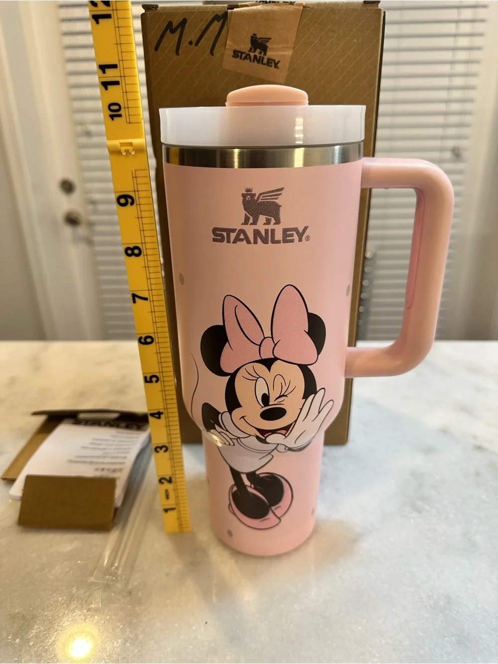 Stanley Disney Minnie Mouse Pink 40oz Quencher H20 Tumbler with Handle - Picture 9 of 12